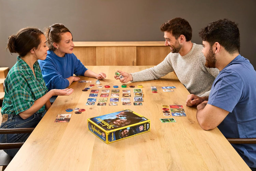 Amodee Splendor 2-4 Person Strategy Board Game For Teenagers & Adults Ages 14+ By Space Cowboys